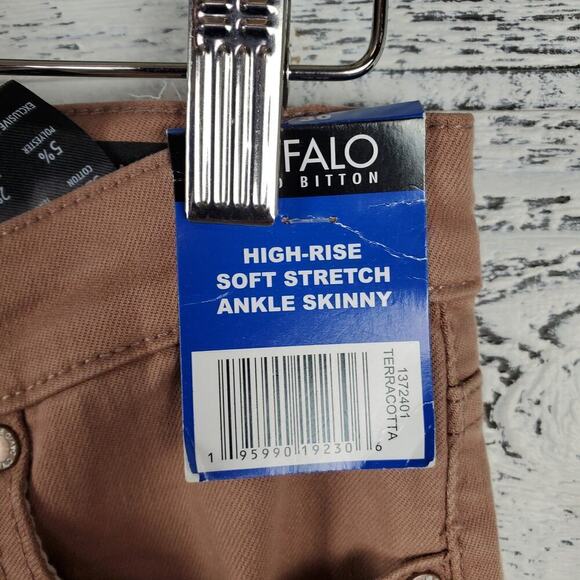 Buffalo David Bitton Havana High-Rise Ankle Skinny Pants Size 10 New With Tag - Picture 3 of 9